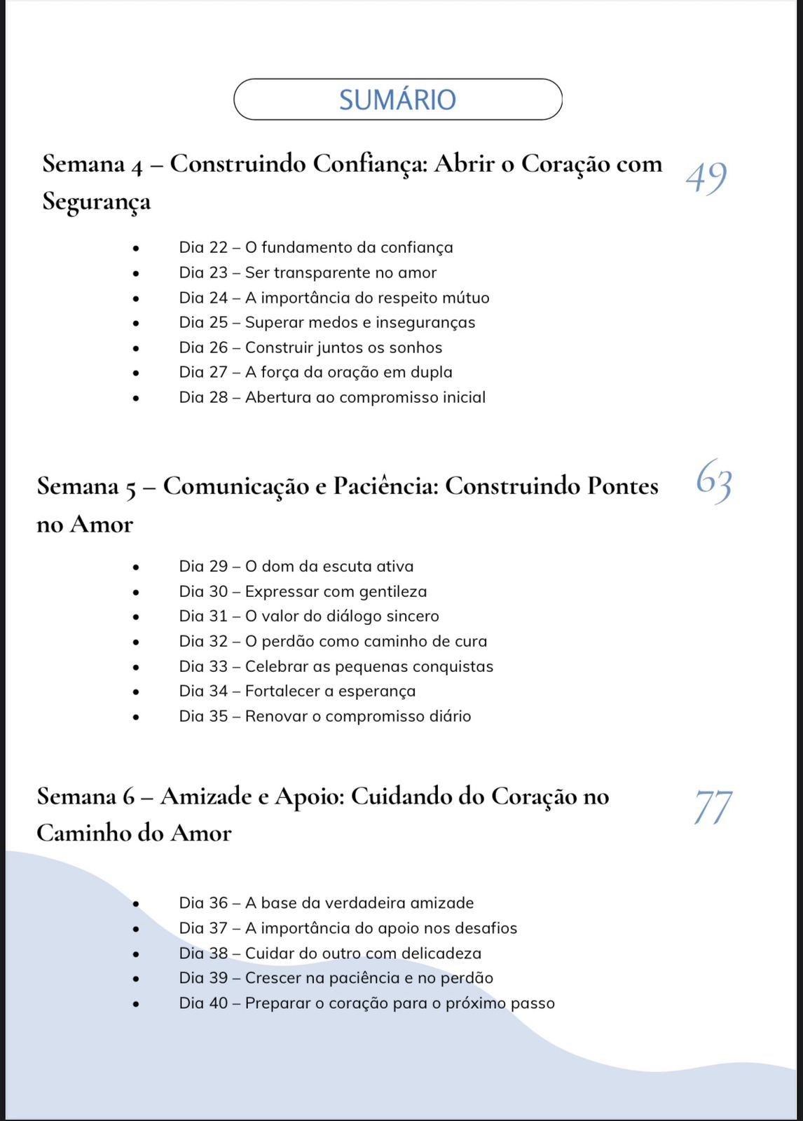 E-book 40 Dias para Preparação para o Namoro - Imagem 3